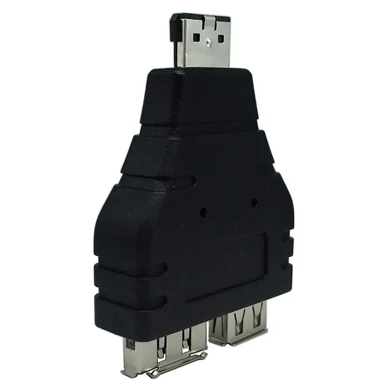 ESATAp мощность над ESATA комбинированный штекер к USB 2,0 Тип A Женский и ESATA Женский переходник, конвертер