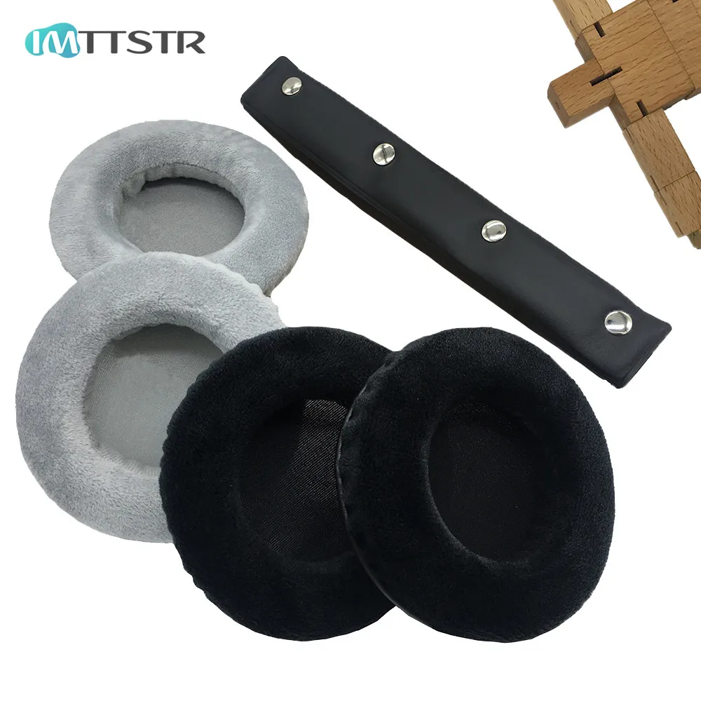 IMTTSTR Replacement Ear Pads for Beyerdynamic DT770 DT880 DT990 Earphones Earpads Headband Cushion Bumper Cover Cups