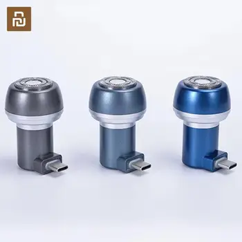 

Travel Mini USB Electric Shaver Magnetic Mobile Phone Plug Micro-USB TYPE-C Men Electric Razor For Outdoors Travel