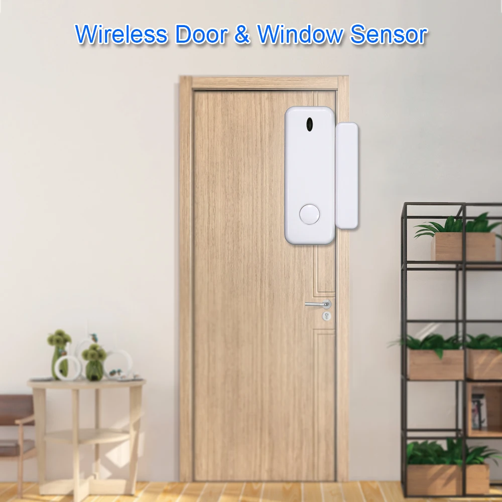 Window Door Alarm Sensor 433mhz APP Remote Control For Android&IOS Wireless Door Lock Switch Security Alarm Host Accessories