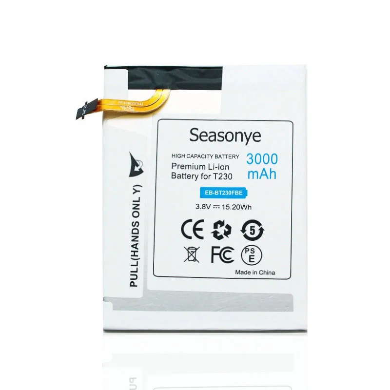 Seasonye 3000 мАч EB-BT230FBE запасная батарея для Samsung Galaxy Tab 4 7 0 &quotУголок T230 T231 T235 SM-T230 SM-T231 |