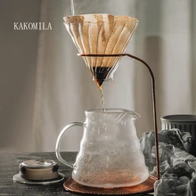 Kaffee Tropf V60 Gießen Über Kaffee Topf Hand Brauen Töpfe Kaffee Filter Tasse Kaffee Wasserkocher Tropf Stehen Kaffee Maker Set