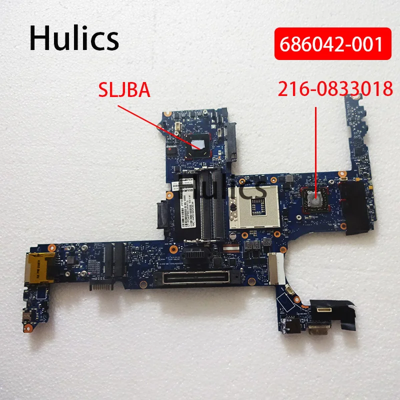 Оригинальная материнская плата Hulics 686042-001 686042-501 для ноутбука HP 8470 Вт | Компьютеры