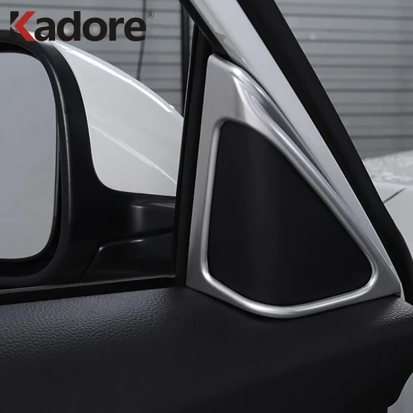 Для Honda Accord 2018 2019 2020 углеродное волокно передняя дверь окно Внутренняя крышка
