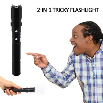 

2-In-1 Electric Toy Gagster Shock Stick Electric Shock Stick Decorate Sensoring April Fools' Day Crazy Electronic Funny