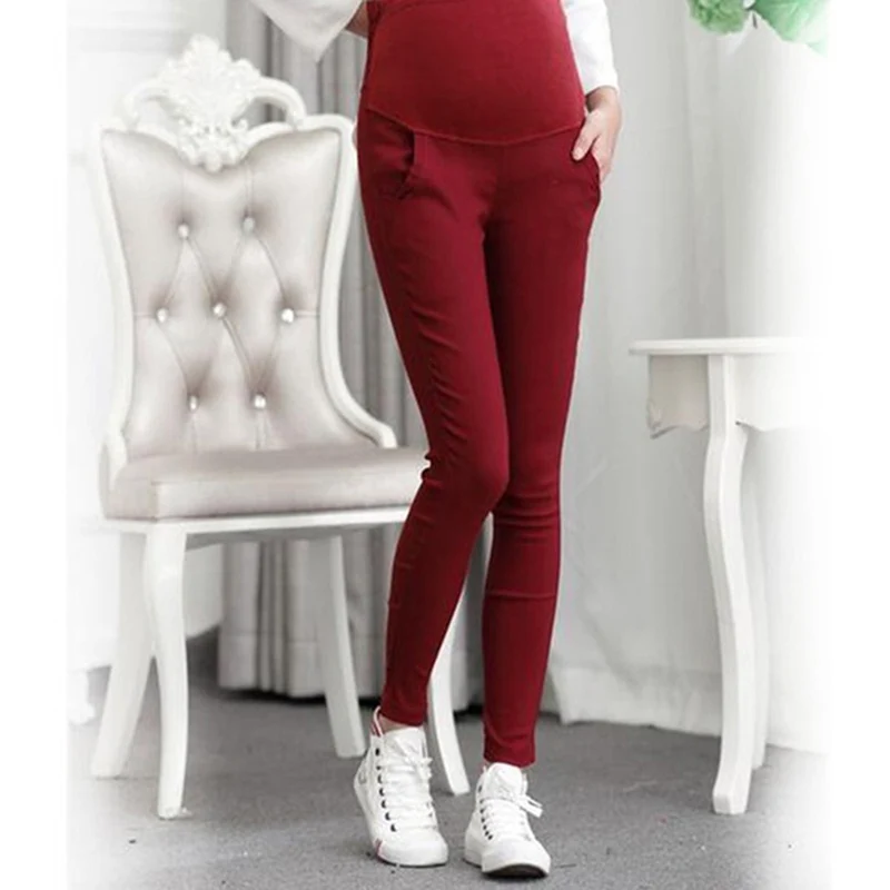 Maternity Pencil Pants For Pregnant Trousers Casual Pregnancy Clothes Maternity Nursing Prop Belly Pant Pregnancy Clothing