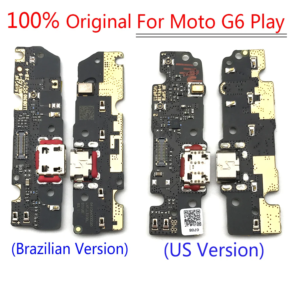 Оригинальный новый для Motorola moto G6 play G7 Play Power USB зарядное устройство зарядный порт