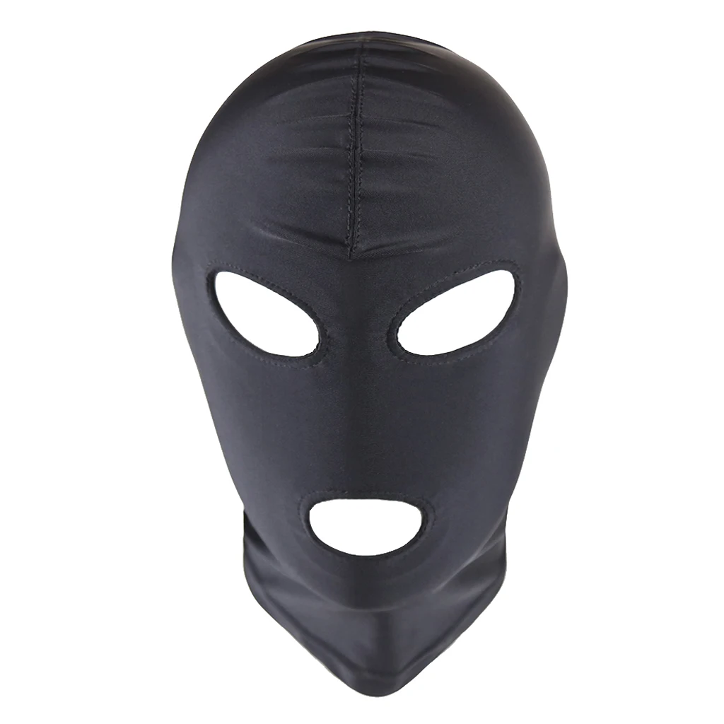 Unisex Men Women Breathable Face Cover Spandex Full Head Costume Mask Hood 02 adult All Saints' Day scary mask