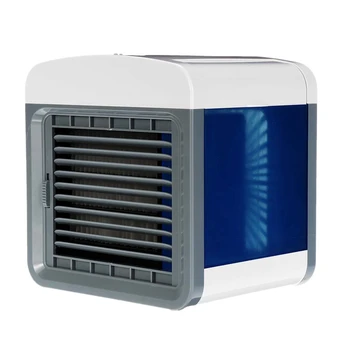 

Top Deals Usb Mini Portable Air Conditioner Humidifier Purifier Desktop Air Cooling Fan Air Cooler Fan For Office Home