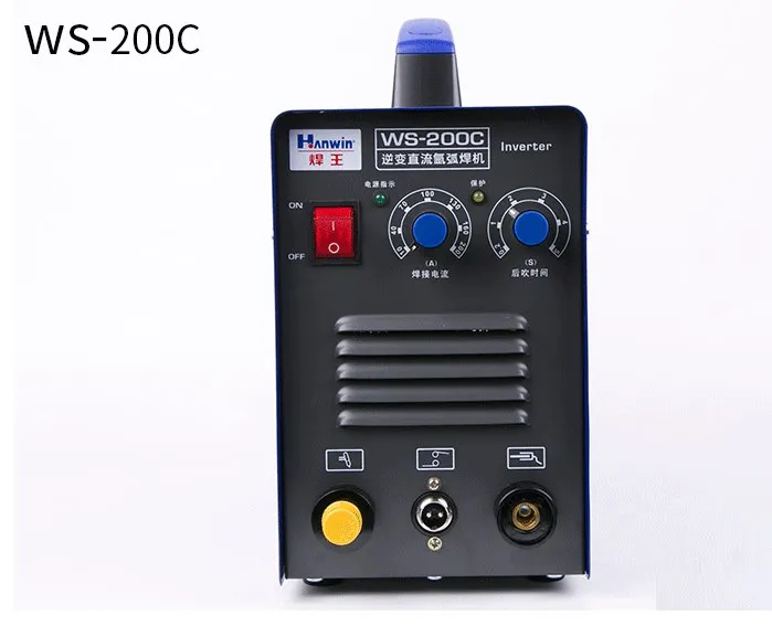 TIG welding machine stainless steel welding machine single / dual-use welding king WS200c household 220v electric welding machin 6