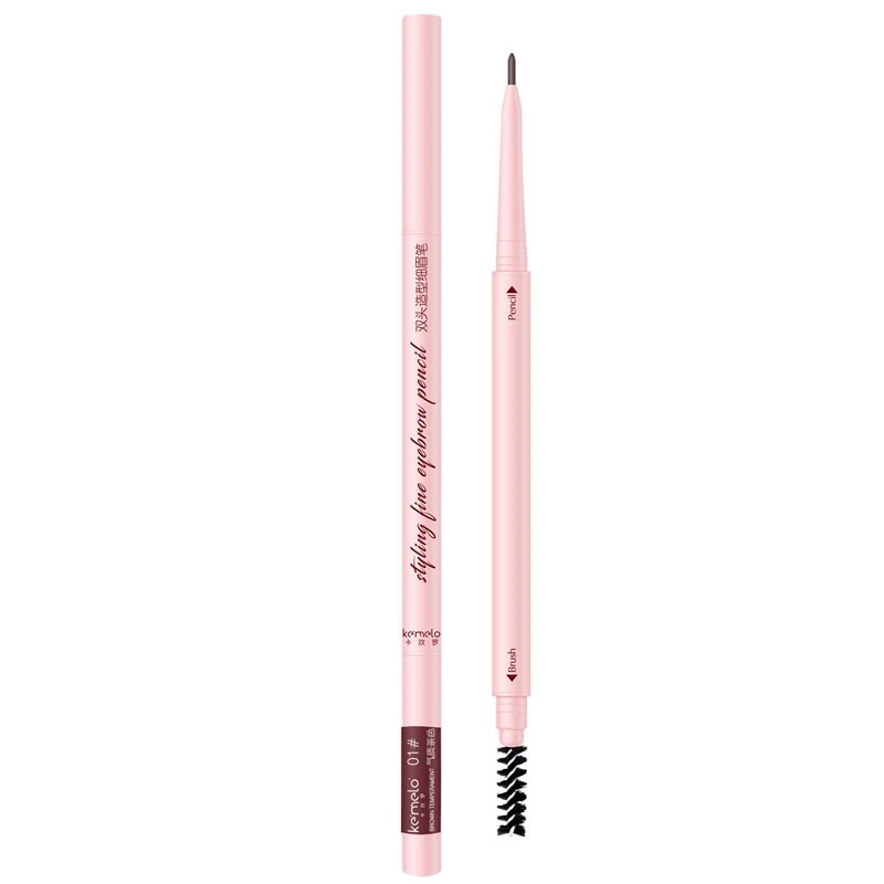 

Double-headed extremely fine eyebrow pencil fine core automatic rotation waterproof sweat-proof non-marking long-lasting refill