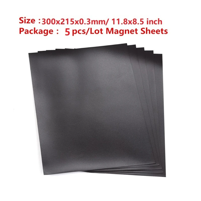 1/5/10x 0.3mm Adhesive Sheets for storage Cutting Dies Stamp