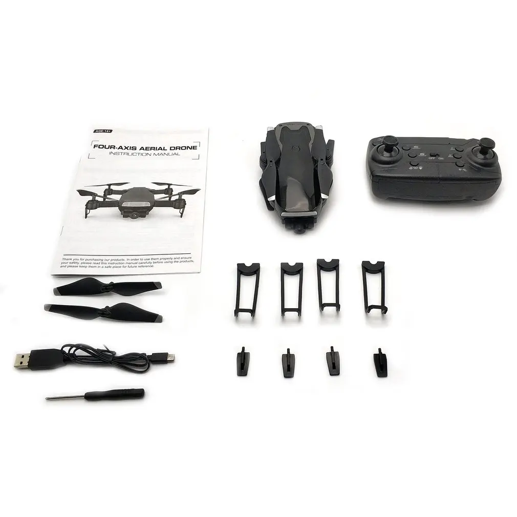

LH-X41WF RC Drone Quadcopter Camera 200W 2.4G 6-Axis Wifi FPV Foldable Plane Aircraft Altitude Hold Headless One Key Return