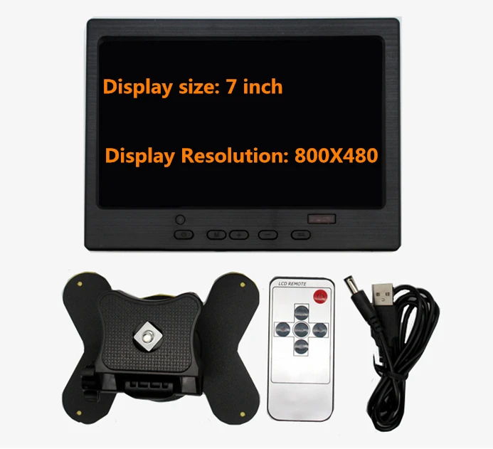 7 ġ 800*480 HDMI HD VGA AV ٸ ޴ ÷ 󽺺  1 2 3 4 ٳ/ 