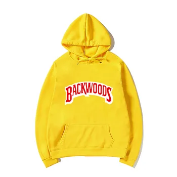 

The screw thread cuff Hoodies Streetwear Backwoods Hoodie Sweatshirt Men Fashion autumn winter Hip Hop hoodie pullover Hoody