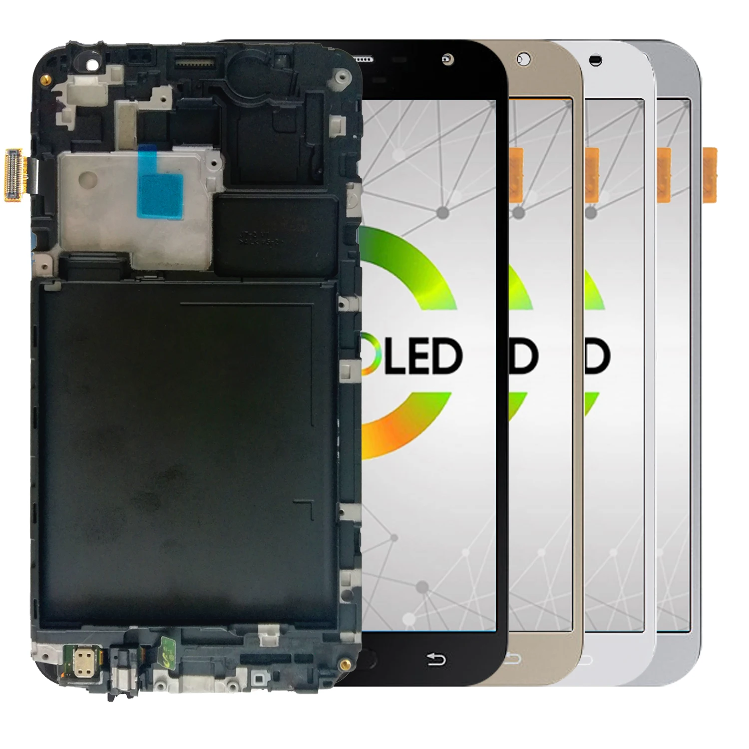 

J7 Neo j701/j701F/M/MT Super AMOLED LCD For Samsung Galaxy J7 Nxt J701F J701M J701 J7 Core Touch Screen Digitizer Assembly Frame