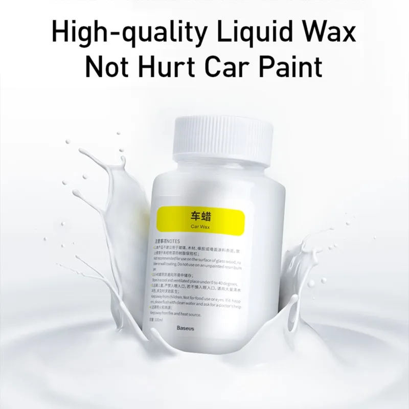 Máquina de Polimento Manual do Reparo do Risco do Polisher da Superfície do Carro com Cera Ferramentas de Enceramento 100ml para o Cuidado da Pintura do Carro Cera Limpas com 14 Esponja p encerar