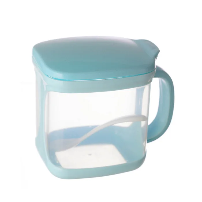 HOT Seasoning Box Storage Containers Condiment Plastic Spice Jars Dispenser For Salt Sugar Cruet TI99