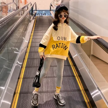 

Children clothing girls' baby suits new spring and autumn clothing children's leisure sports childrens sweater pants fashion sui