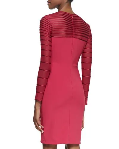 Vestido de festa curto longo платье для выпускного вечера robe de soiree новые модные сексуальные Коктейльные Вечерние платья с длинным рукавом