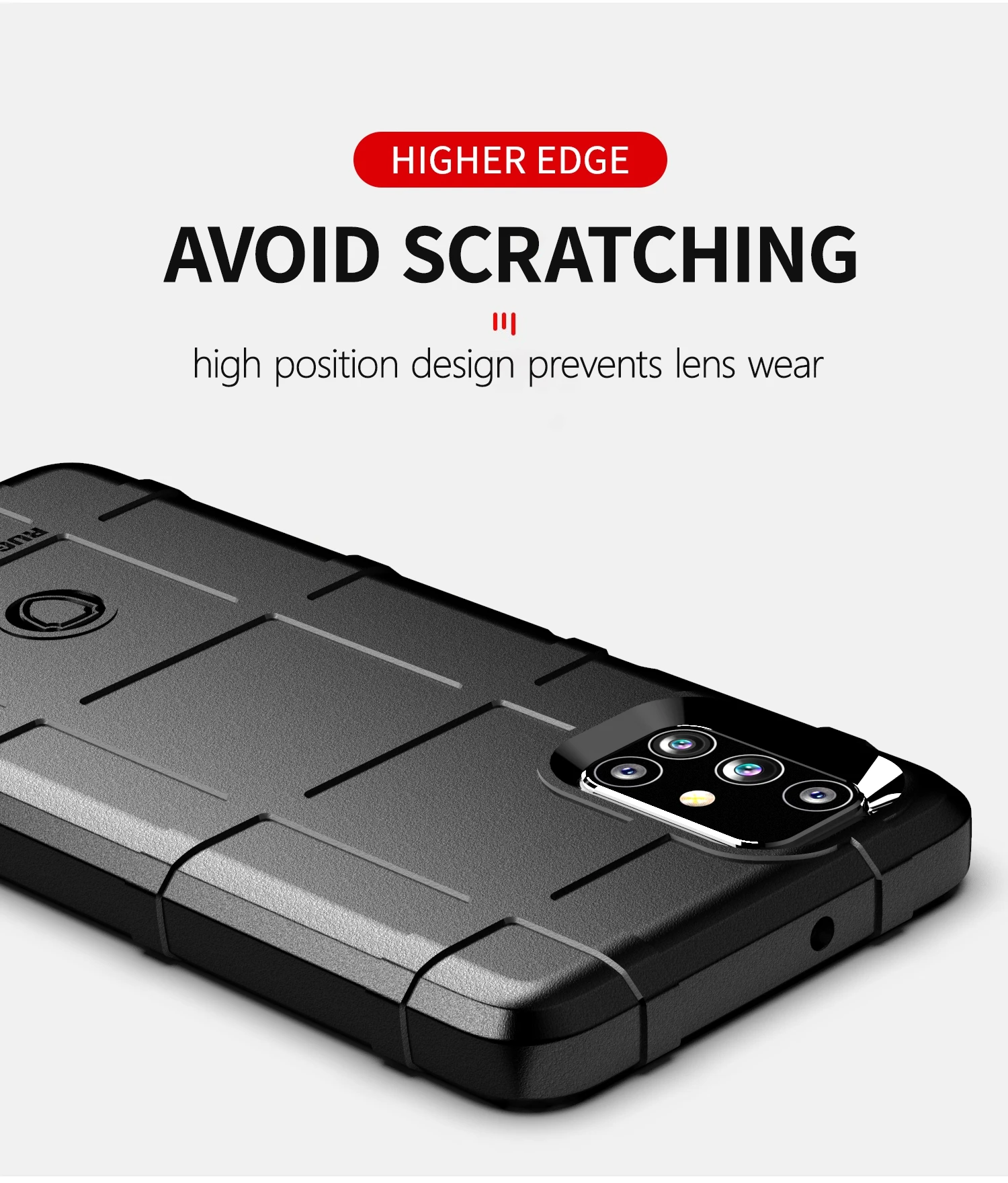 New Product Protector For Samsung Galaxy M31S 6.5inch Silicone Heavy Duty Protection Full cover Case For Galaxy M31S Shell