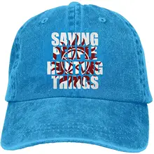 Мужская/Женская Регулируемая джинсовая бейсбольная кепка s, Кепка Snapback для охоты