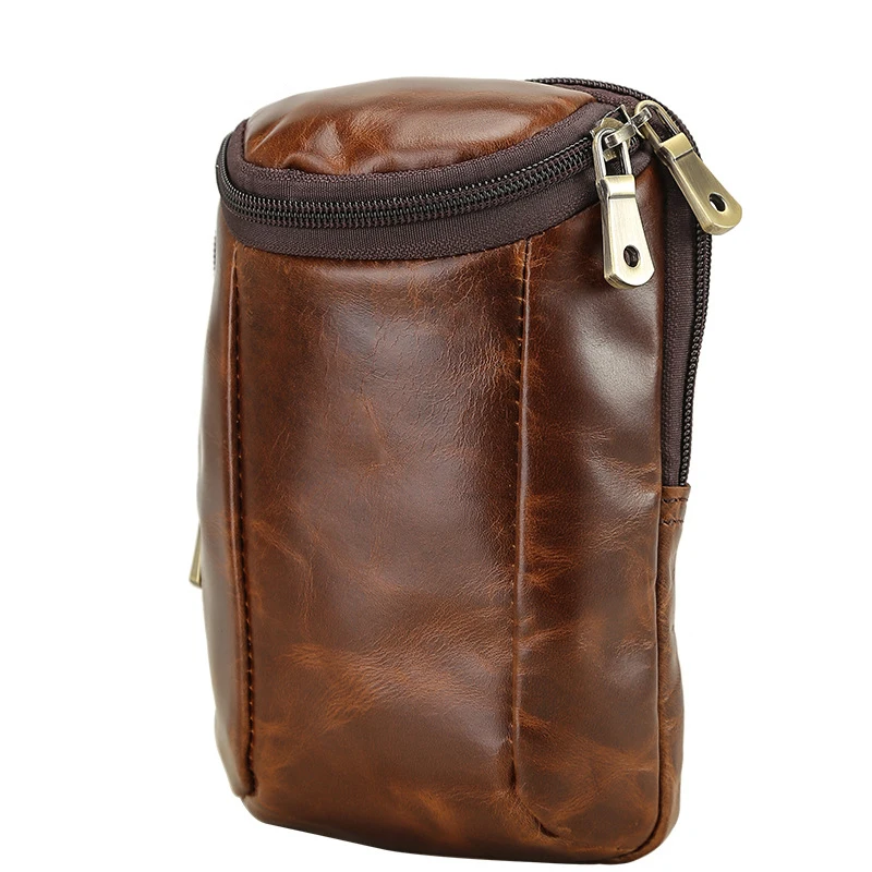 Роскошная сумка для телефона, поясная сумка для мужчин из натуральной кожи, поясная сумка, сумка, мужская сумка на плечо, маленькая сумка-бум, сумка-тоут через плечо