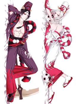 

Japanese Anime Onmyoji pillowcase Cool Boy body throw pillow cover case Otaku Hugging Body pillowcase