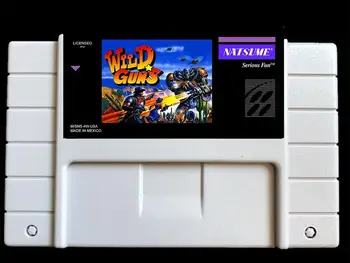 

wild guns USA- NTSC version 46 pins games card for Retro Video games Console !