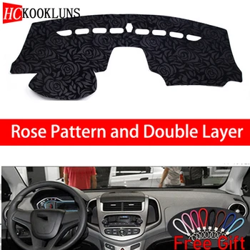 

Rose Pattern For Chevrolet Aveo sonic 2014 2015 2016 2017 Cover Car Stickers Car Decoration Car Accessories Interior Car Decals