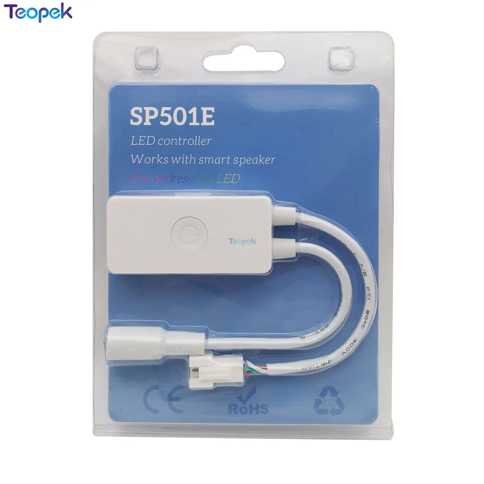 SP501E WiFi-SPI светодиодный пульт управления WS2812B WS2811 Addressable RGB полоса Amazon Alexa Смарт голосовое приложение управление DC5-24V