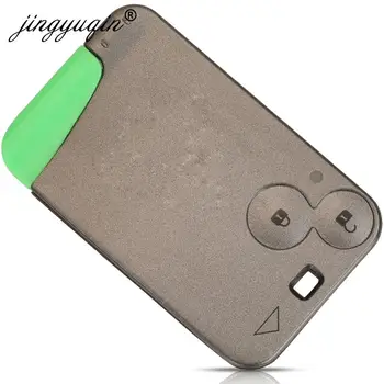 Keyforkess 10 pezzi con parola 2BTN chiave a distanza per auto Smart Card Shell portachiavi senza chiave per sostituzione Renault Laguna Espace - Jingyuqin 10 pezzi con parola 2BTN chiave a distanza per auto Smart Card Shell portachiavi