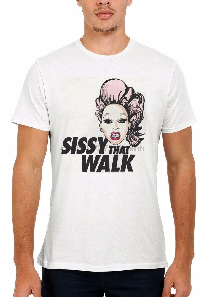 Rupaul Sissy That Walk Queens LGBT Men Women Vest Tank Top Unisex T Shirt 1977 |