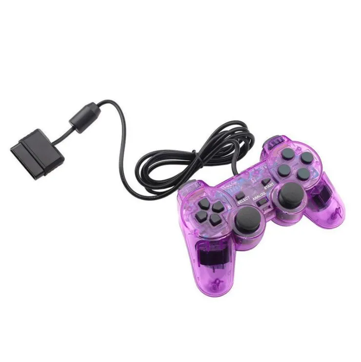 Wired Gamepad for Sony PS2 Controller for Mando PS1/PS2 Joystick for  plasystation Double Vibration Shock Joypad Wired Controle - AliExpress