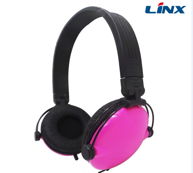 

Production Computer Headset Rose Red Computer Headset LX-124A