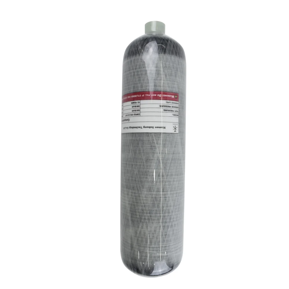 Cilindro de fibra de carbono 3 litros para mergulho, tanque de ar pcp paintball hpa, cilindro de Cilindro de fibra de carbono 3 litros para mergulho, tanque de ar pcp paintball hpa, cilindro de
