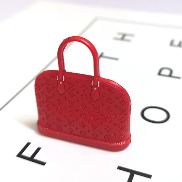 style1 red 1 шт. Красочный мини кукольный домик Blyth сумка для кукол аксессуары для blyth, barbies, pullip, azone, ob11, bjd аксессуары для кукол сумки - Цвет: style1 red