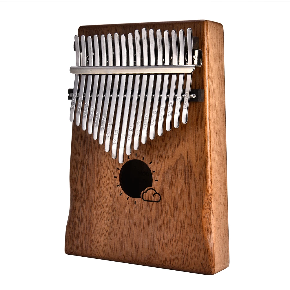 

17 Key Kalimba Mbira Calimba African Solid Peach Blossom Thumb Piano Finger Belt Bag Keyboard Malimba