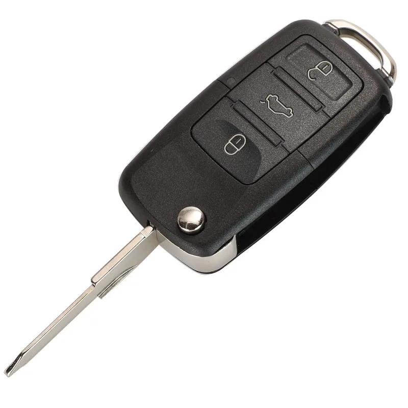 Keyforkess HU49 Lama Coperture Chiave Dell'automobile Per Il VW Volkswagen Golf Jetta Santana 3 Tasti Lancia Caso I Tasti di Fob Sostituzione - Hac421082bc884255b586b8967c7b07a7T