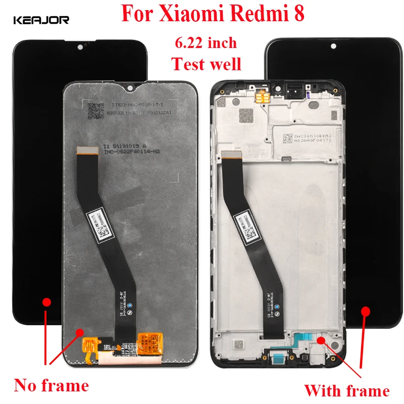 

LCD Display For Xiaomi Redmi 8 Touch Screen Panel Digiziter Screen Replacement Screen For Xiaomi Redmi 8 Redmi8 6.22inch Global