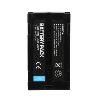 

2 Pcs/Lot 2000mAh VW-VBD1 Camera Battery Pack For Panasonic EZ-1P NV-DR1 NV-DX110 PV-DV700 PV-DV950 PV-DV1000 VM-BPL30 VM-BPL60