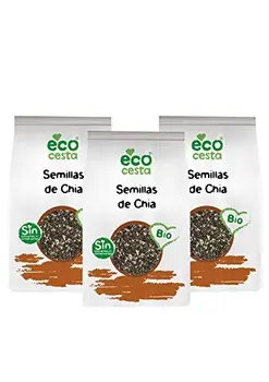 

Ecocesta Semillas de Chía - Paquete de 3 x 250 gr - Total: 750 gr