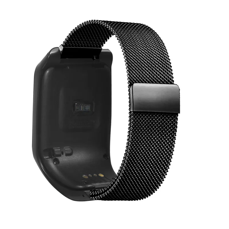 COMLYO сменный Миланский ремешок на запястье для TOMTOM Runner 3 Band gps умный ремешок для часов для TOMTOM Adventurer браслет - Цвет: Black