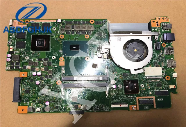 $US $652.36  laptop Motherboard For ASUS Flying fortress X580 X580V X580VD Motherboard Mianboard with GTX 1050 G