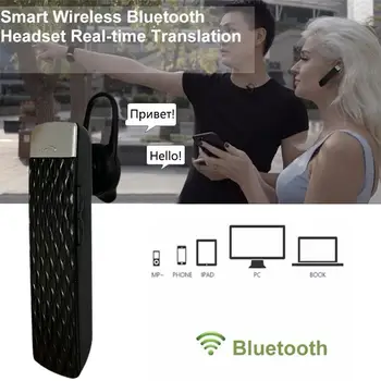 

T2 Smart Wireless Bluetooth Translation Headset Business Real-time Translation In-ear Headset Universal Translator Machine