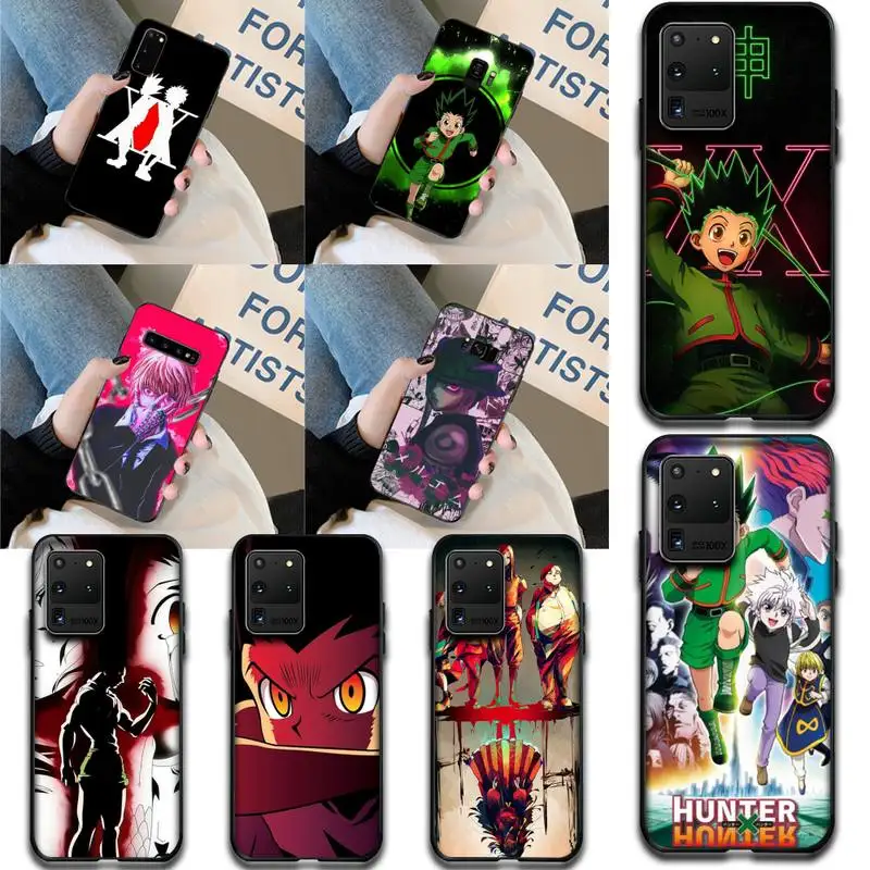 

CUTEWANAN Japanese Anime Hunter x Hunter Phone Case for Samsung S20 plus Ultra S6 S7 edge S8 S9 plus S10 5G