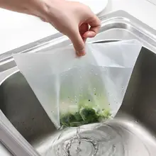 Мешок для слива мусора дренажный мусорный фильр Слив для кухонной раковины фильтр мешок одноразовый пакет для мусора мешки для мусора