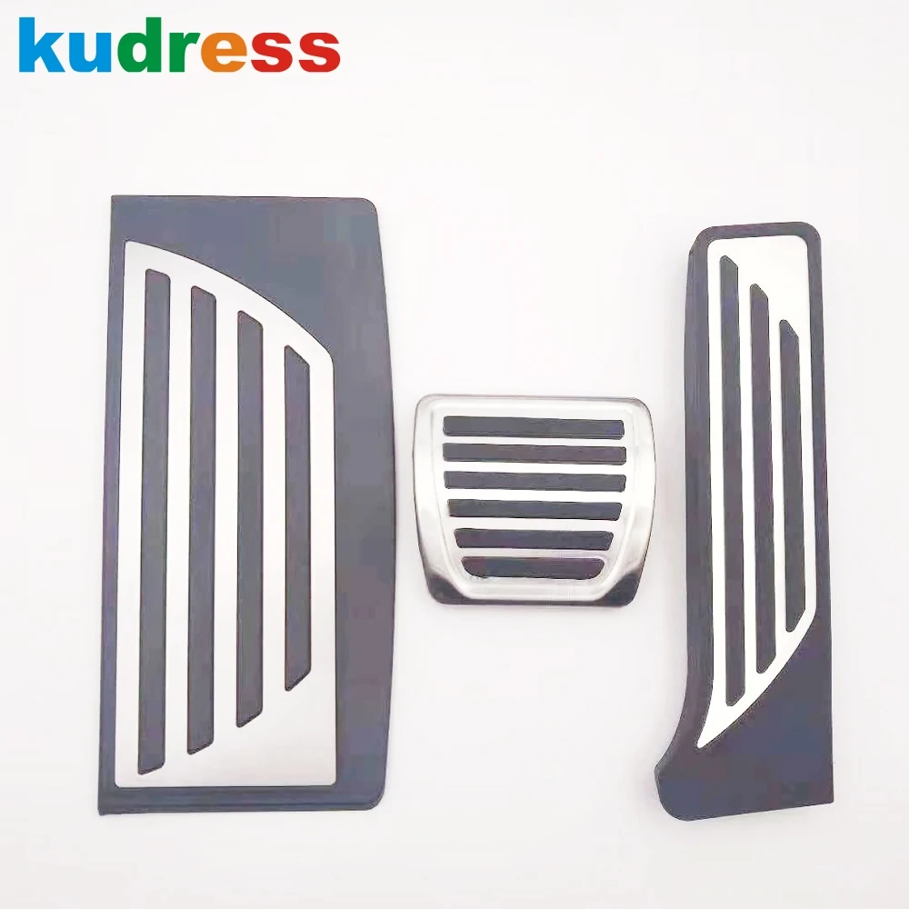 

Brake Accelerator Fuel Car Pedal For Alfa Romeo Stelvio 2017 2018 2019 2020-2023 Aluminum Foot Rest Throttle Brake Pedals Covers