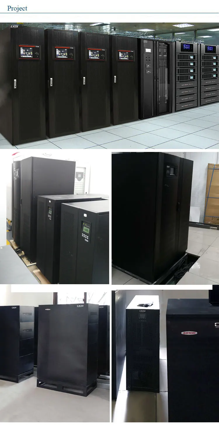 Online high frequency three phase ups price 40KVA ups power supply price with lithium/AGM battery backup