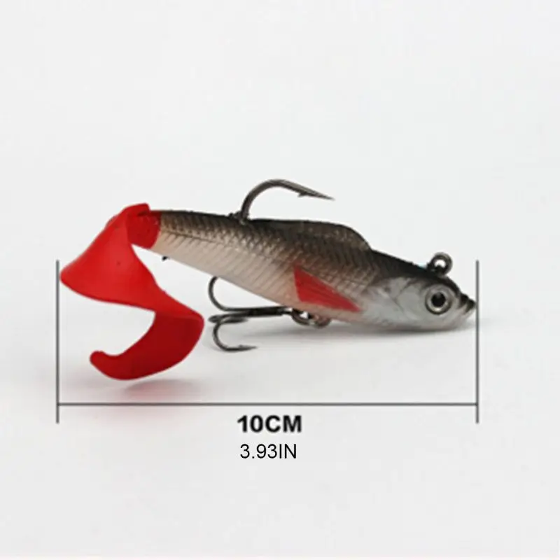 5 шт. Мягкая приманка крюк Jig Head Curl хвост для доставки прикорма и оснастки Шестерни